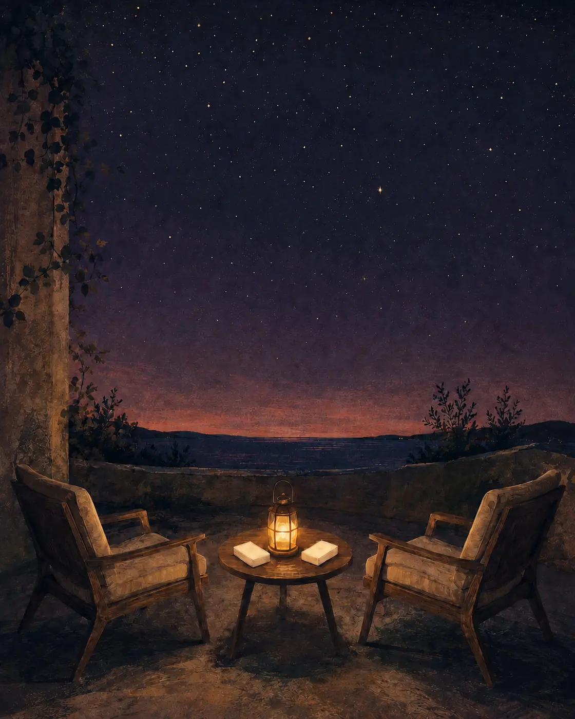 Omslag till Två under samma himmel